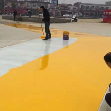 五家渠彩色路面喷涂翻新的使用寿命多长